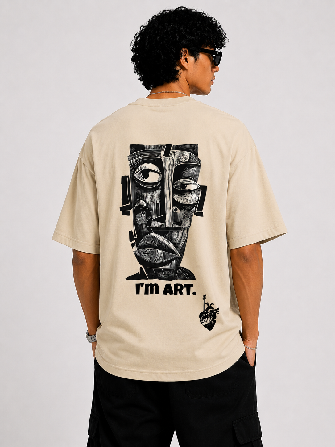 RELAXED FIT OVERSIZED T-SHIRT