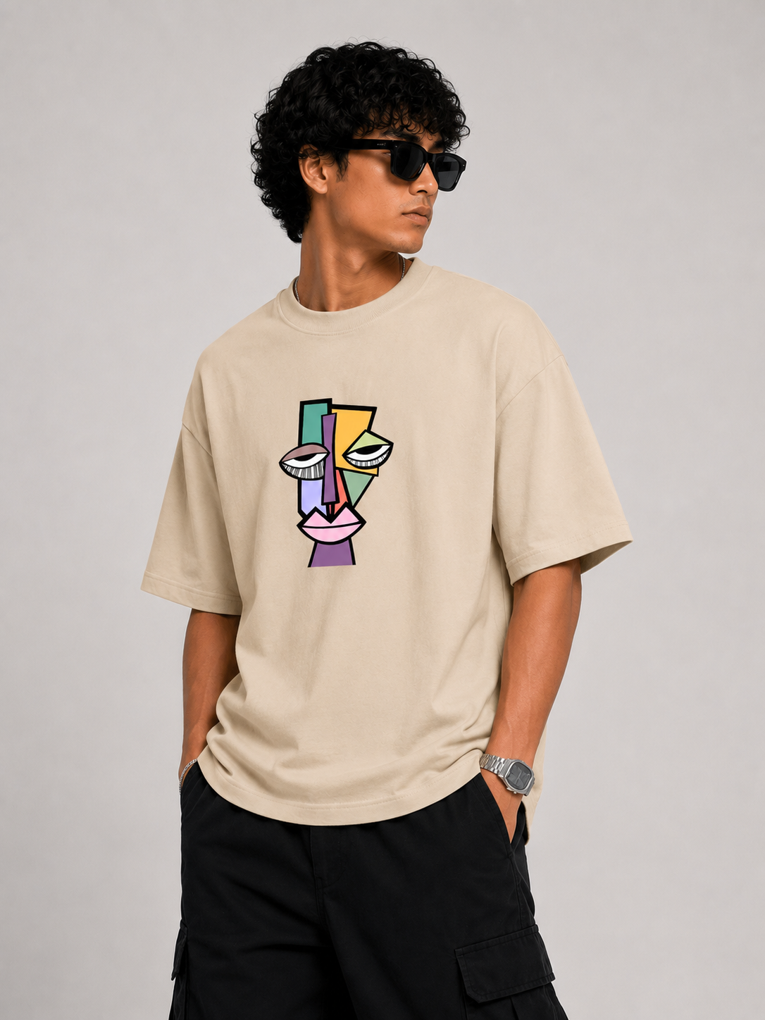 RELAXED FIT OVERSIZED T-SHIRT