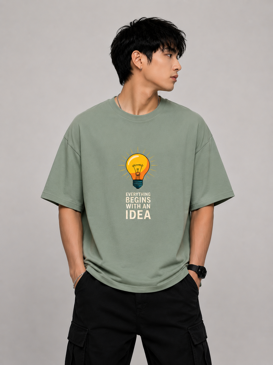 CLASSIC OVERSIZED COTTON TEE