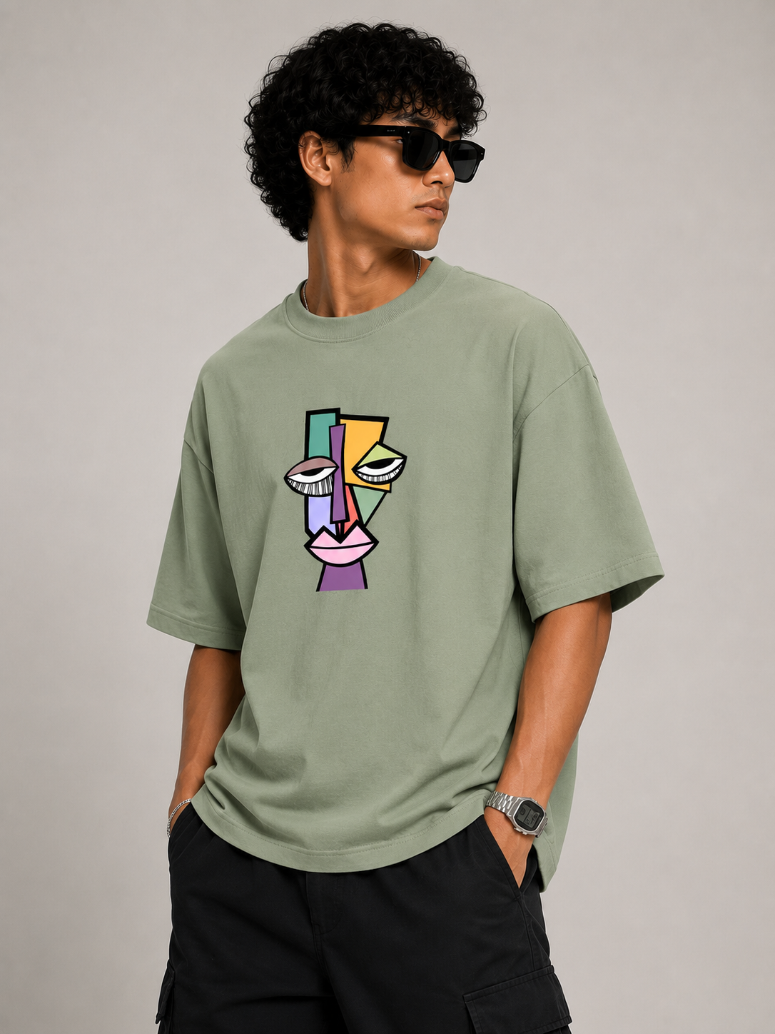 RELAXED FIT OVERSIZED T-SHIRT