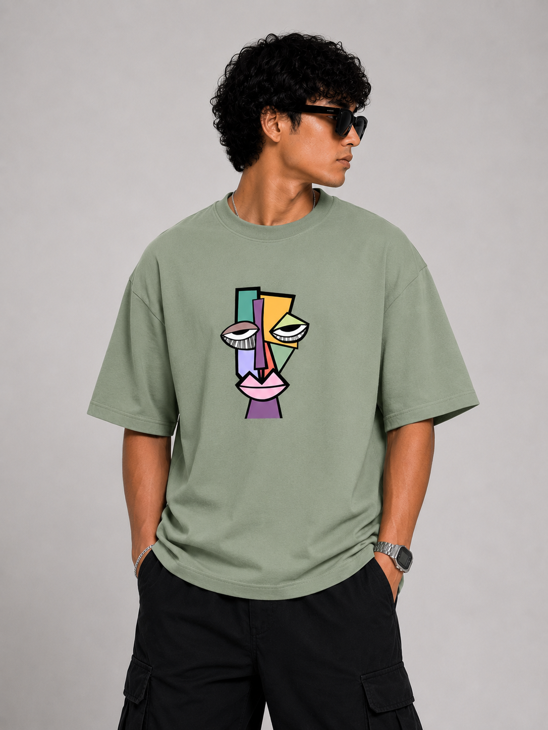 RELAXED FIT OVERSIZED T-SHIRT